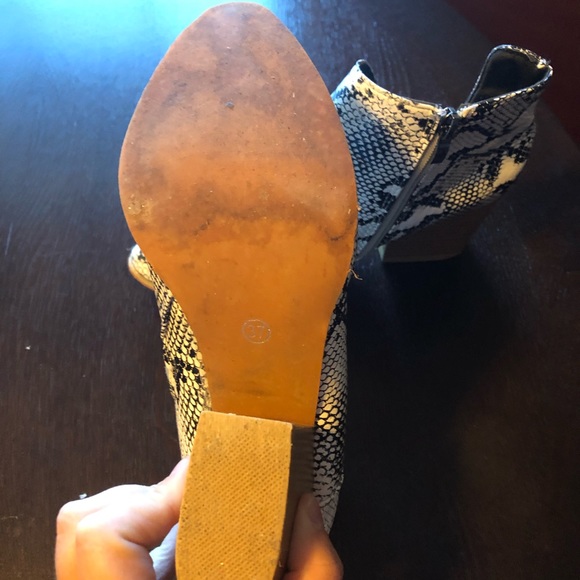 Snake Skin Booties - Picture 3 of 3